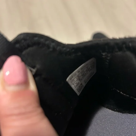 adidas Women's Slip-On Sneakers with Leopard Strap - Black & Tan - Picture 4 of 4